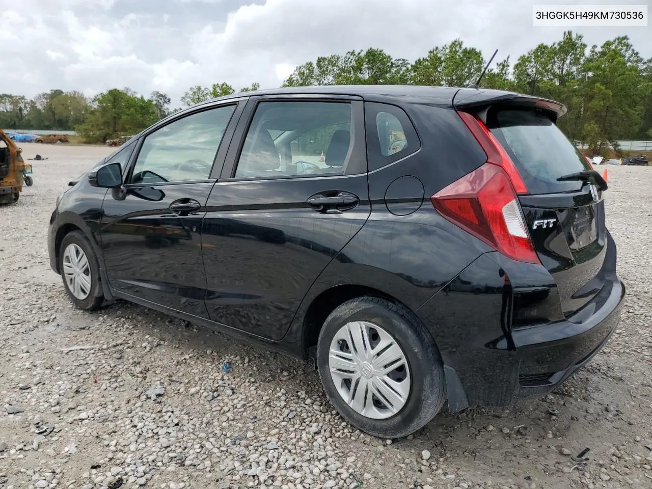 2019 Honda Fit Lx VIN: 3HGGK5H49KM730536 Lot: 81262314