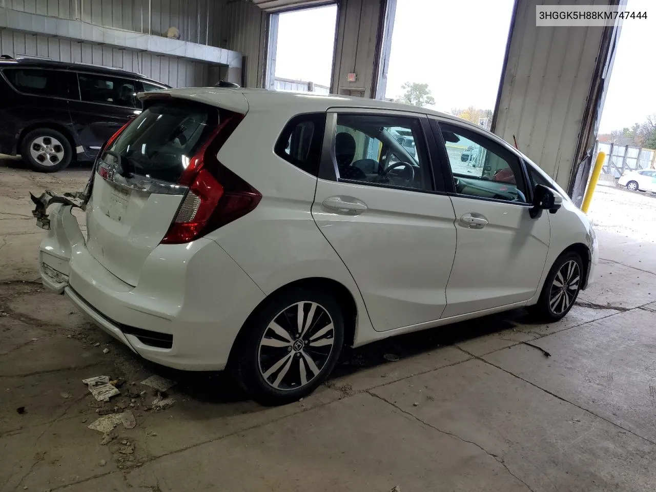 2019 Honda Fit Ex VIN: 3HGGK5H88KM747444 Lot: 81270964