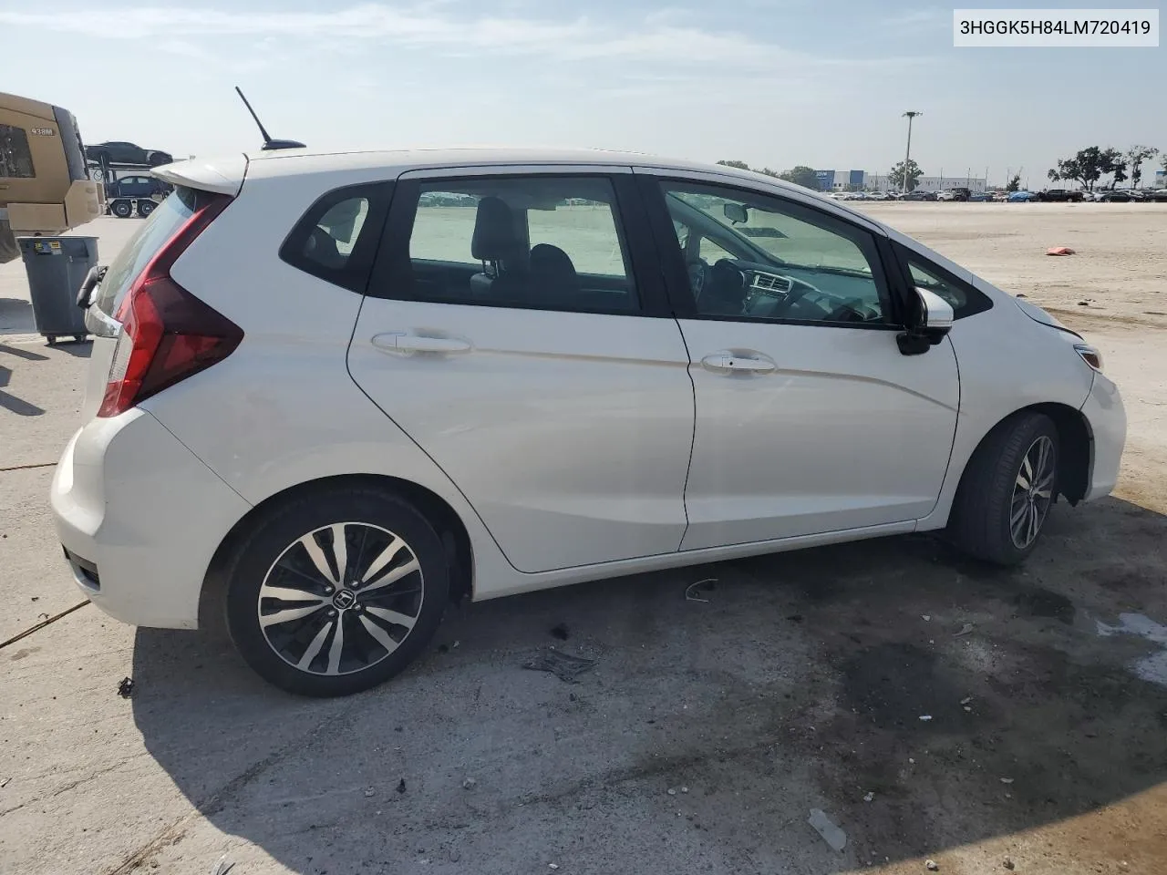 2020 Honda Fit Ex VIN: 3HGGK5H84LM720419 Lot: 58064824