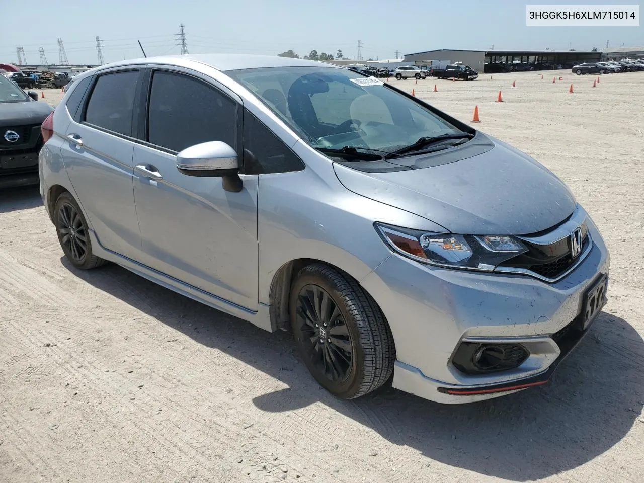 3HGGK5H6XLM715014 2020 Honda Fit Sport