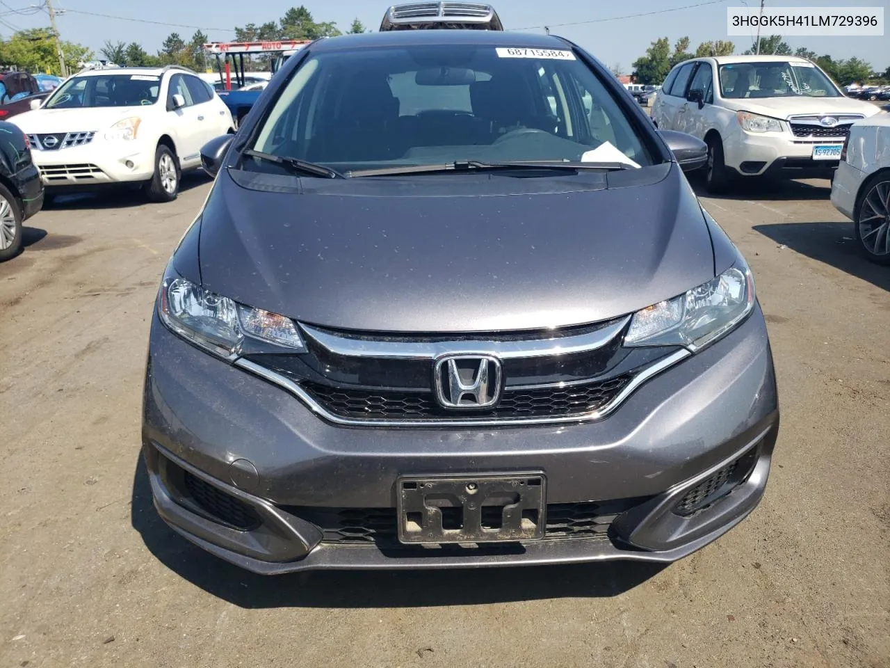 2020 Honda Fit Lx VIN: 3HGGK5H41LM729396 Lot: 68715584