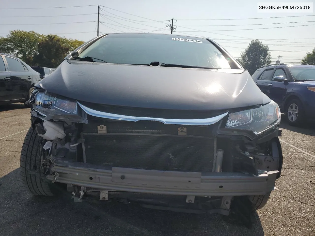 3HGGK5H49LM726018 2020 Honda Fit Lx