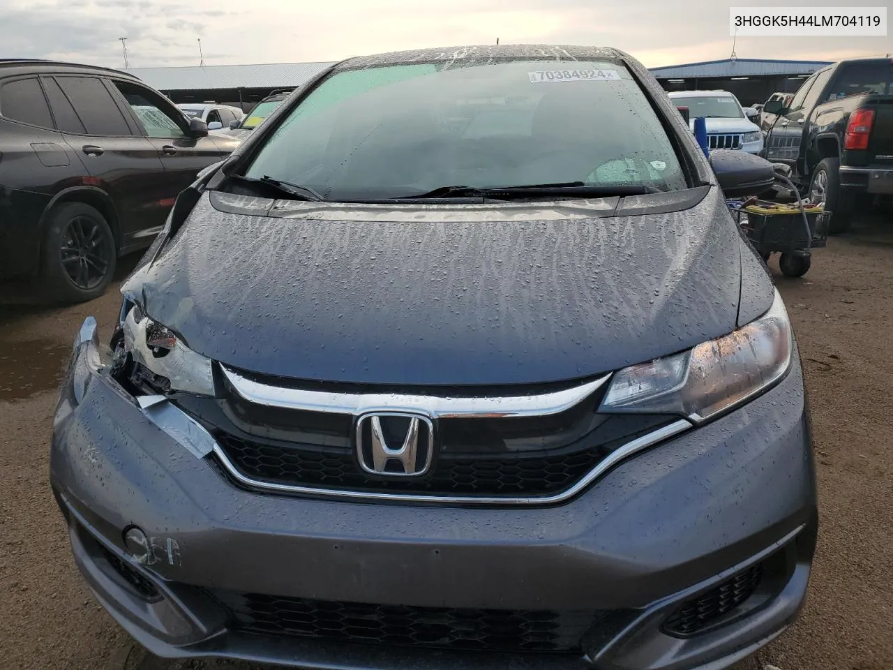 2020 Honda Fit Lx VIN: 3HGGK5H44LM704119 Lot: 70384924