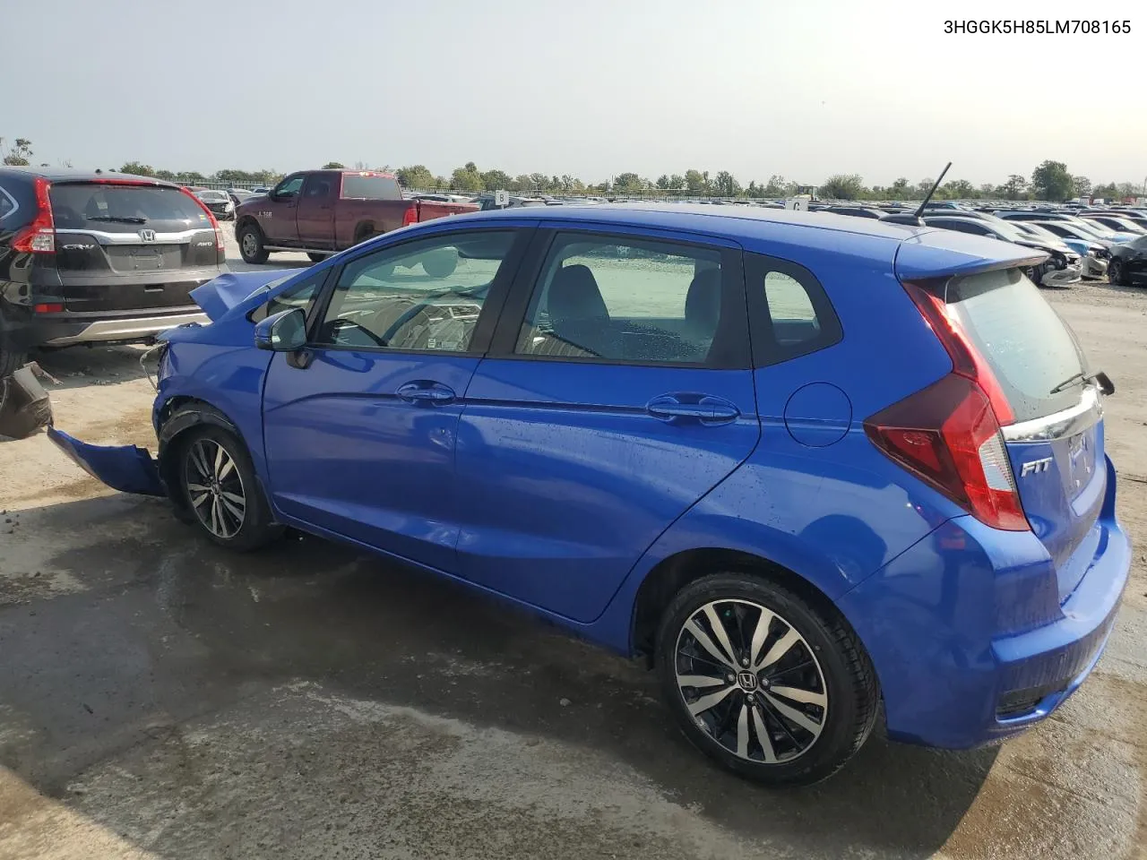 2020 Honda Fit Ex VIN: 3HGGK5H85LM708165 Lot: 70865884