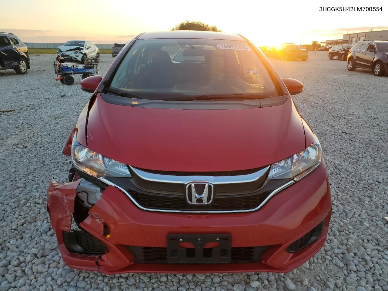 3HGGK5H42LM700554 2020 Honda Fit Lx