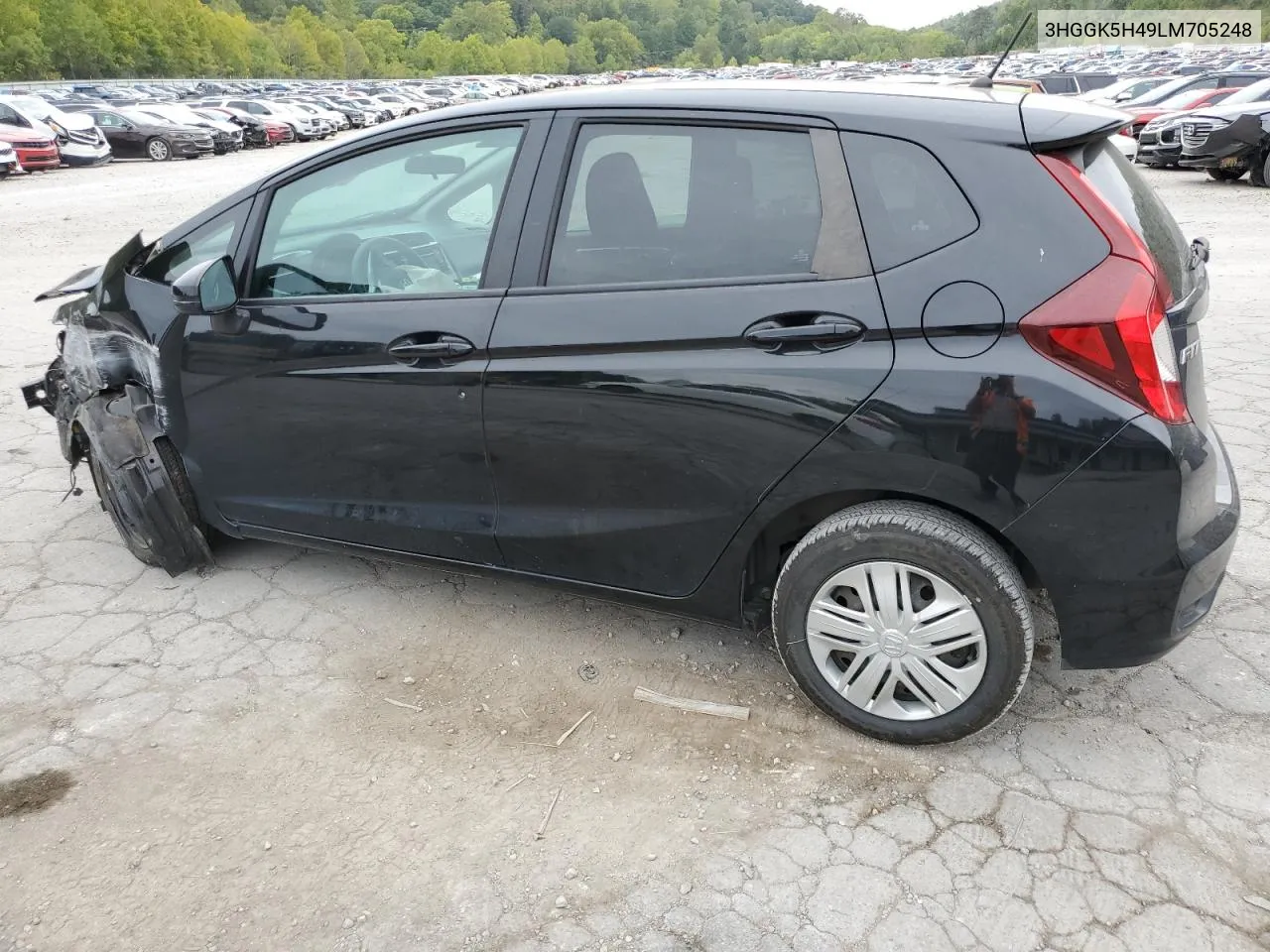 2020 Honda Fit Lx VIN: 3HGGK5H49LM705248 Lot: 71951404