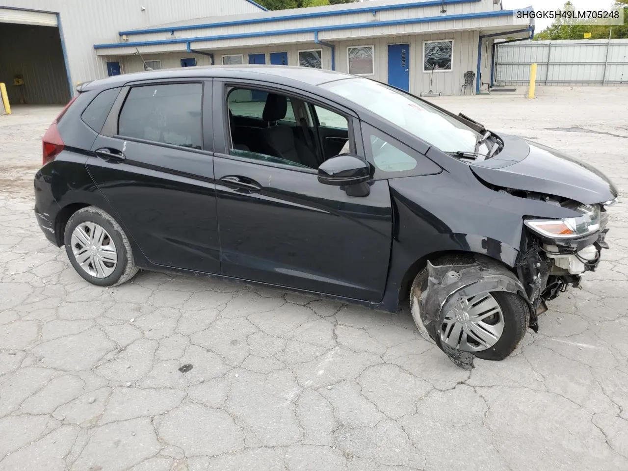 2020 Honda Fit Lx VIN: 3HGGK5H49LM705248 Lot: 71951404