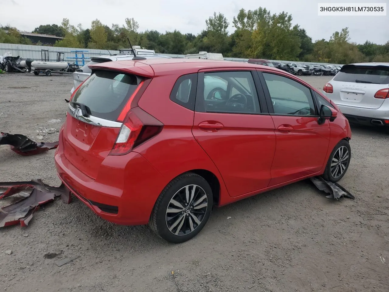 3HGGK5H81LM730535 2020 Honda Fit Ex