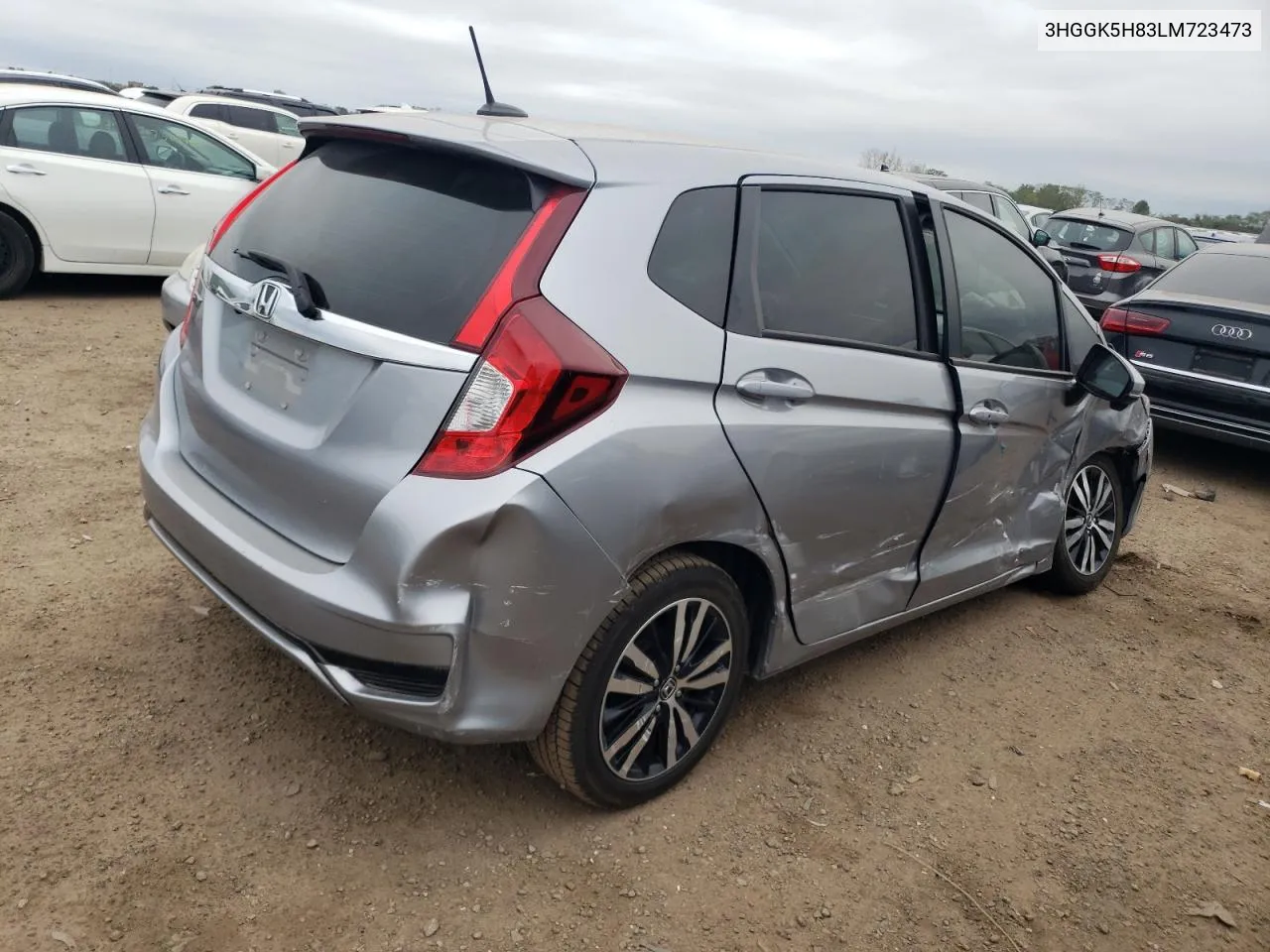 2020 Honda Fit Ex VIN: 3HGGK5H83LM723473 Lot: 73425044