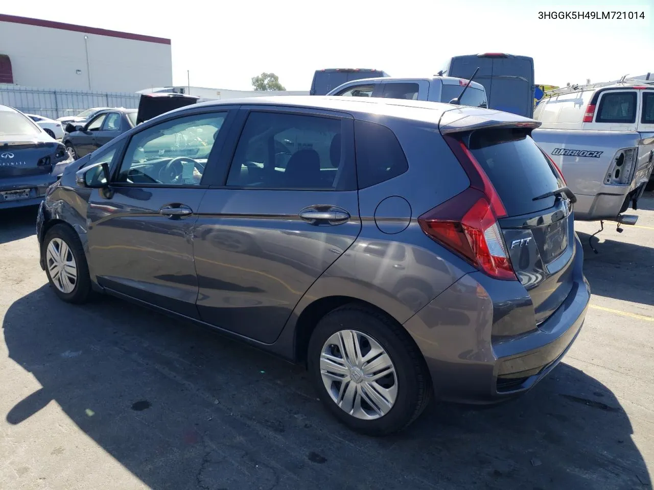 2020 Honda Fit Lx VIN: 3HGGK5H49LM721014 Lot: 73538204