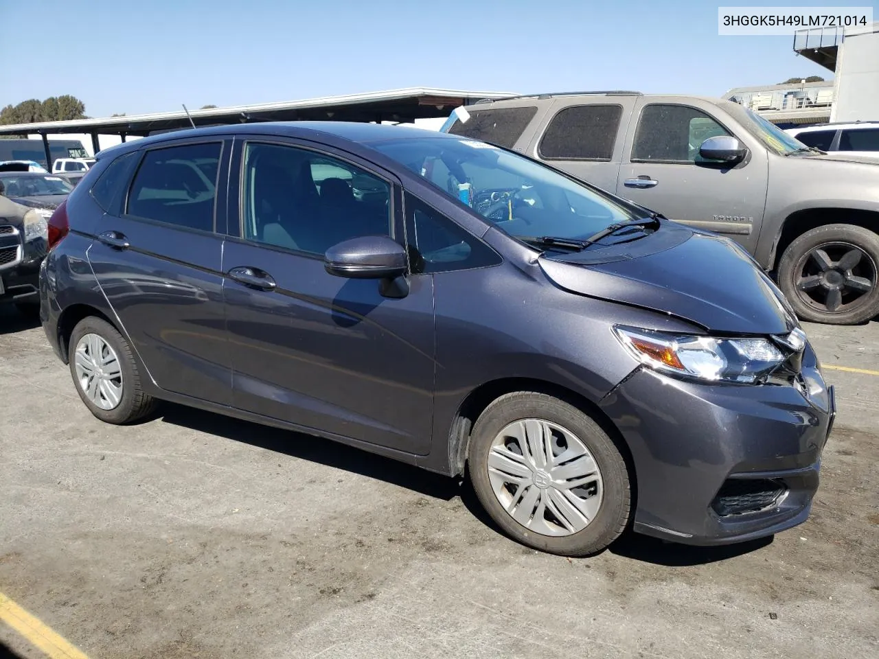 2020 Honda Fit Lx VIN: 3HGGK5H49LM721014 Lot: 73538204