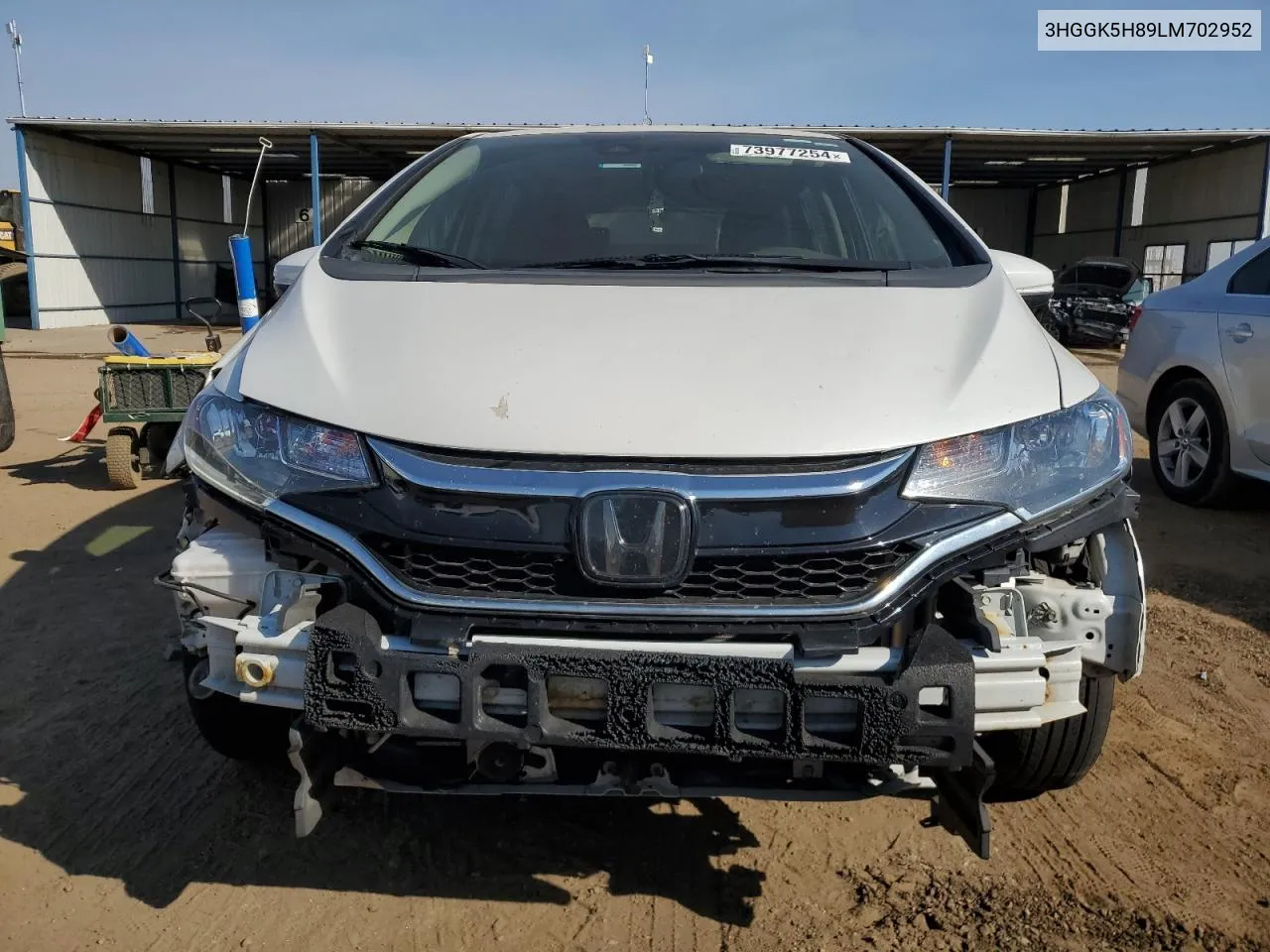 2020 Honda Fit Ex VIN: 3HGGK5H89LM702952 Lot: 73977254