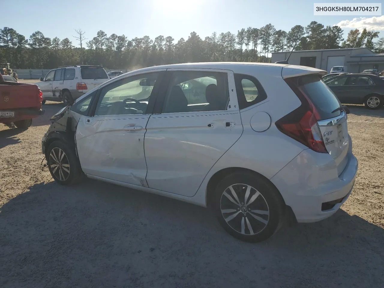 2020 Honda Fit Ex VIN: 3HGGK5H80LM704217 Lot: 74004964