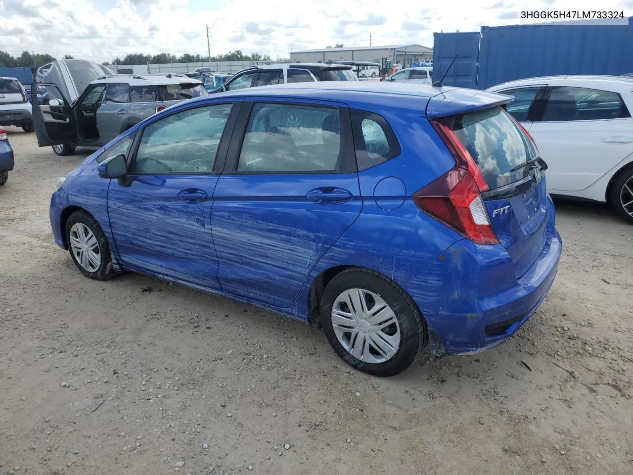 2020 Honda Fit Lx VIN: 3HGGK5H47LM733324 Lot: 74006964