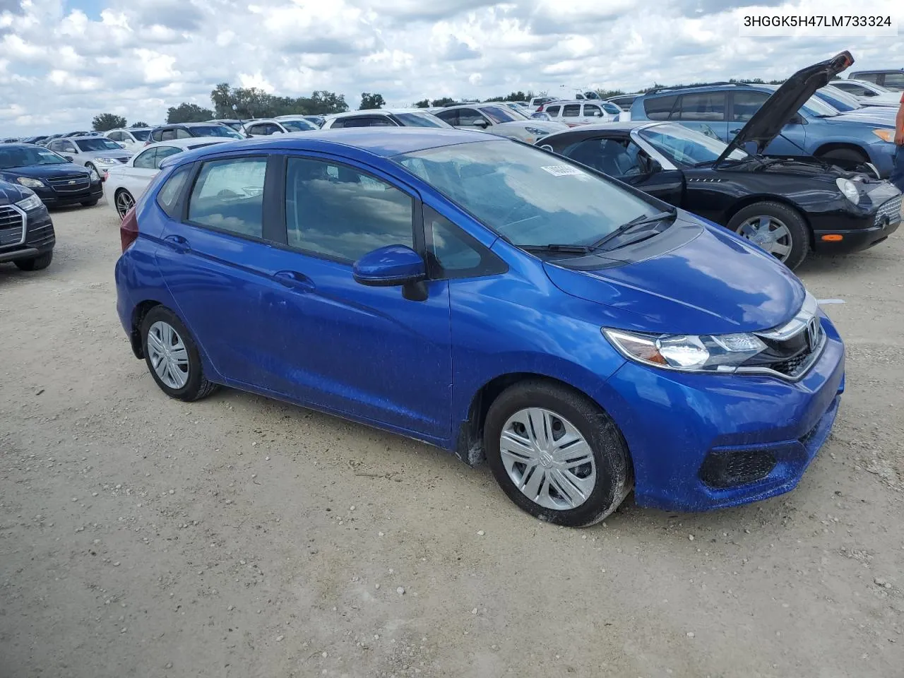 2020 Honda Fit Lx VIN: 3HGGK5H47LM733324 Lot: 74006964