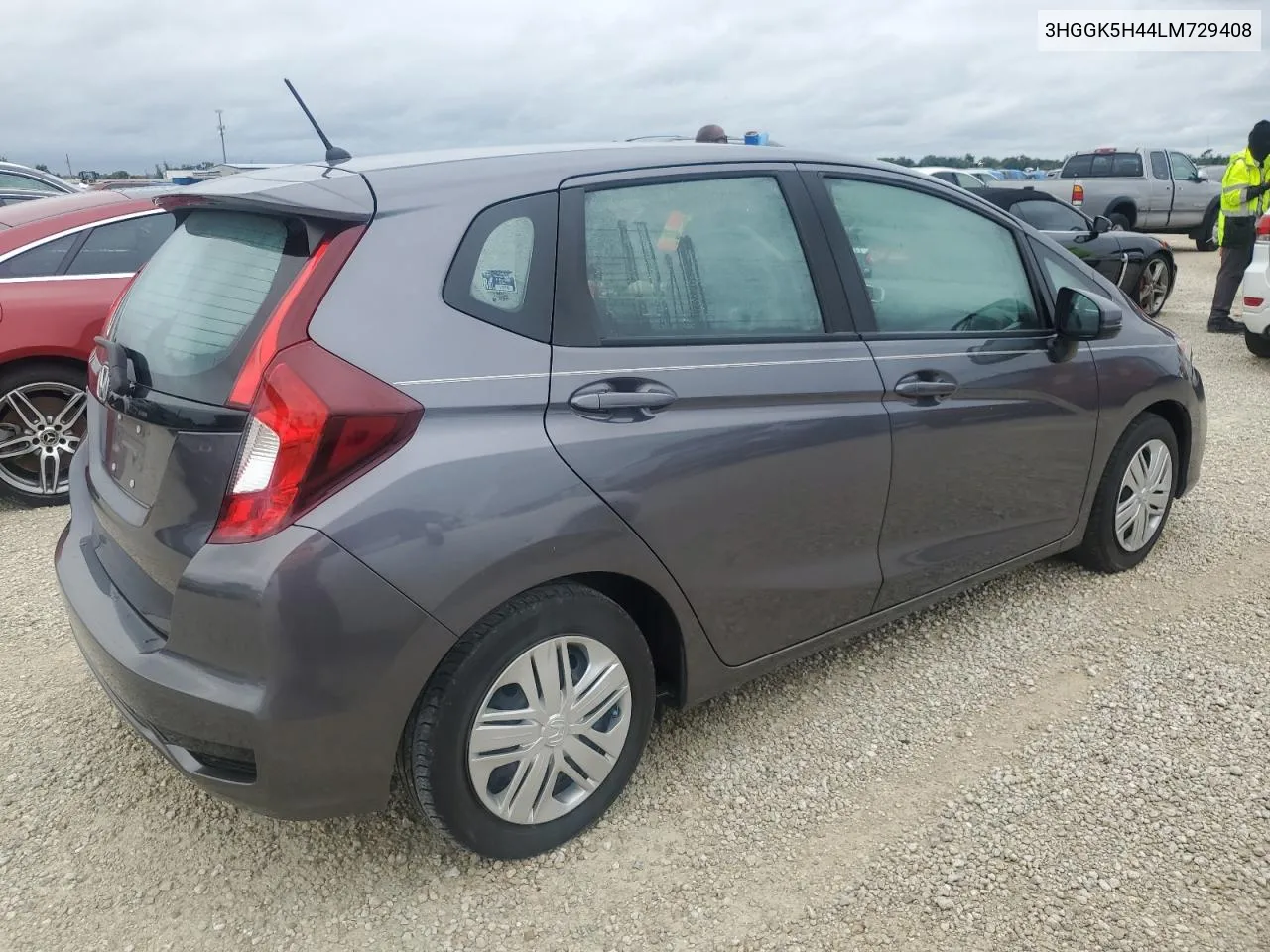 2020 Honda Fit Lx VIN: 3HGGK5H44LM729408 Lot: 74138414