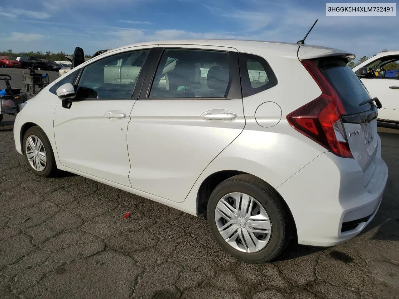 2020 Honda Fit Lx VIN: 3HGGK5H4XLM732491 Lot: 74441874