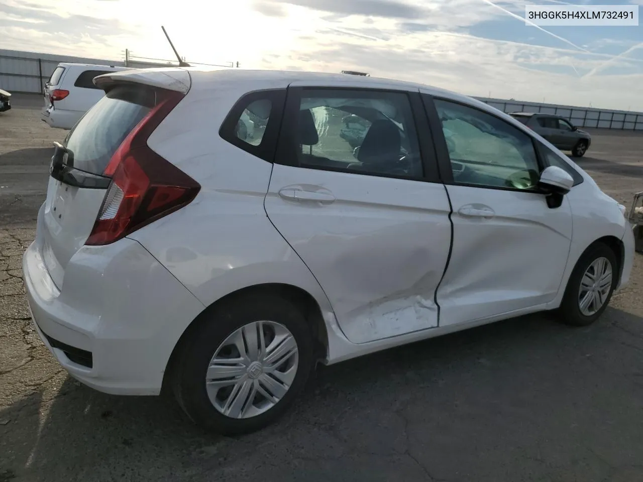 2020 Honda Fit Lx VIN: 3HGGK5H4XLM732491 Lot: 74441874