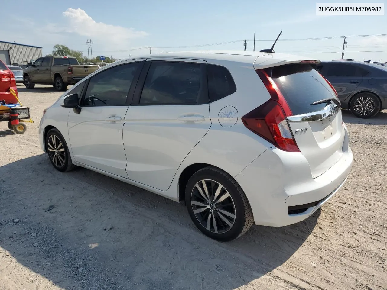 2020 Honda Fit Ex VIN: 3HGGK5H85LM706982 Lot: 74667264