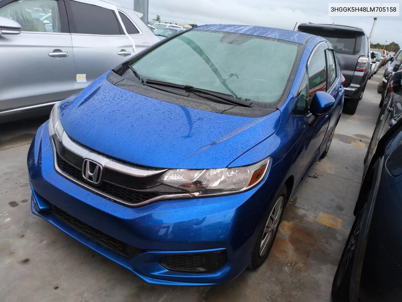 2020 Honda Fit Lx VIN: 3HGGK5H48LM705158 Lot: 74689744