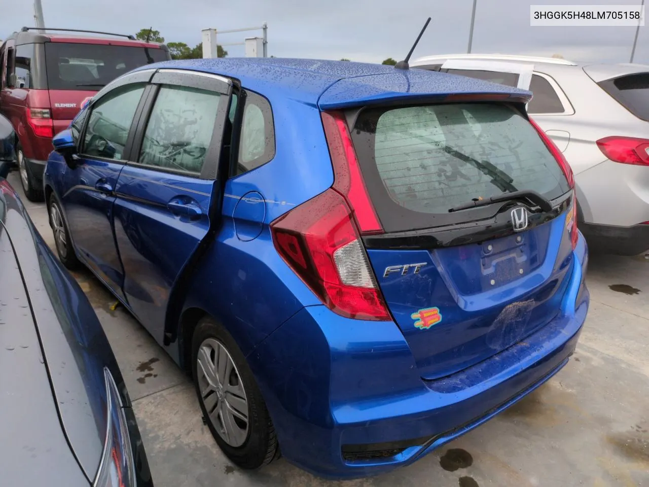 2020 Honda Fit Lx VIN: 3HGGK5H48LM705158 Lot: 74689744