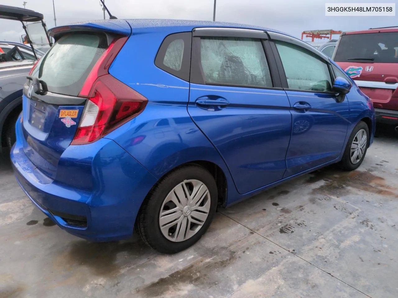 2020 Honda Fit Lx VIN: 3HGGK5H48LM705158 Lot: 74689744