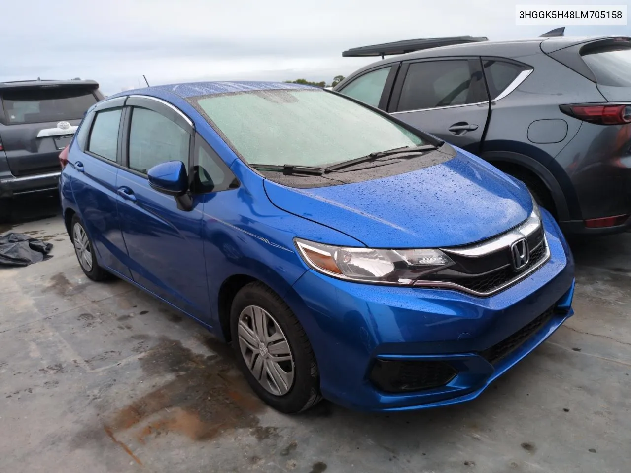 2020 Honda Fit Lx VIN: 3HGGK5H48LM705158 Lot: 74689744