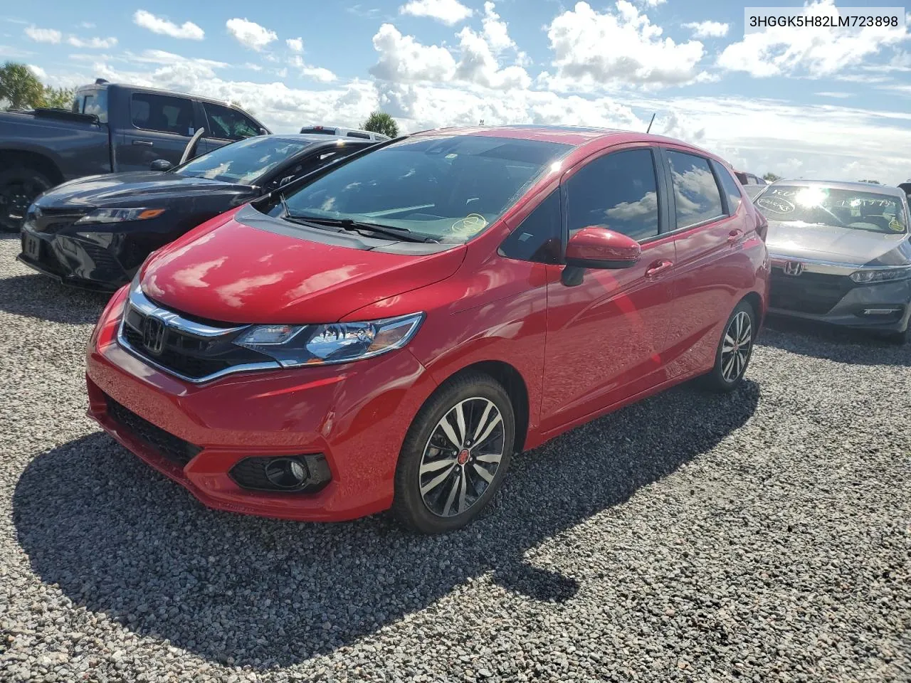 2020 Honda Fit Ex VIN: 3HGGK5H82LM723898 Lot: 74714604