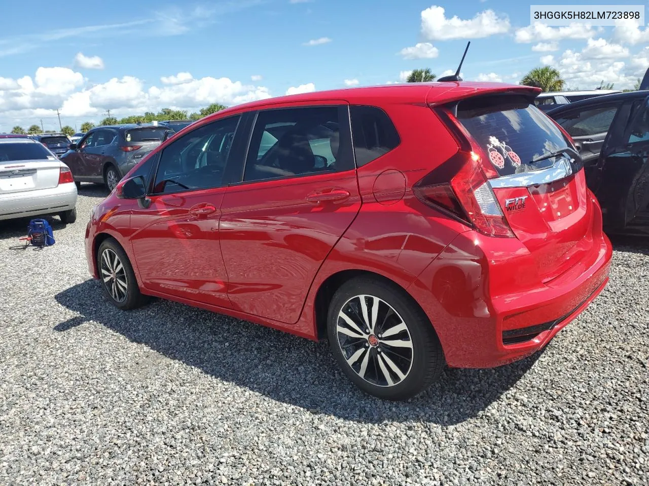 2020 Honda Fit Ex VIN: 3HGGK5H82LM723898 Lot: 74714604