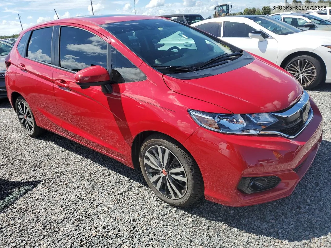 2020 Honda Fit Ex VIN: 3HGGK5H82LM723898 Lot: 74714604