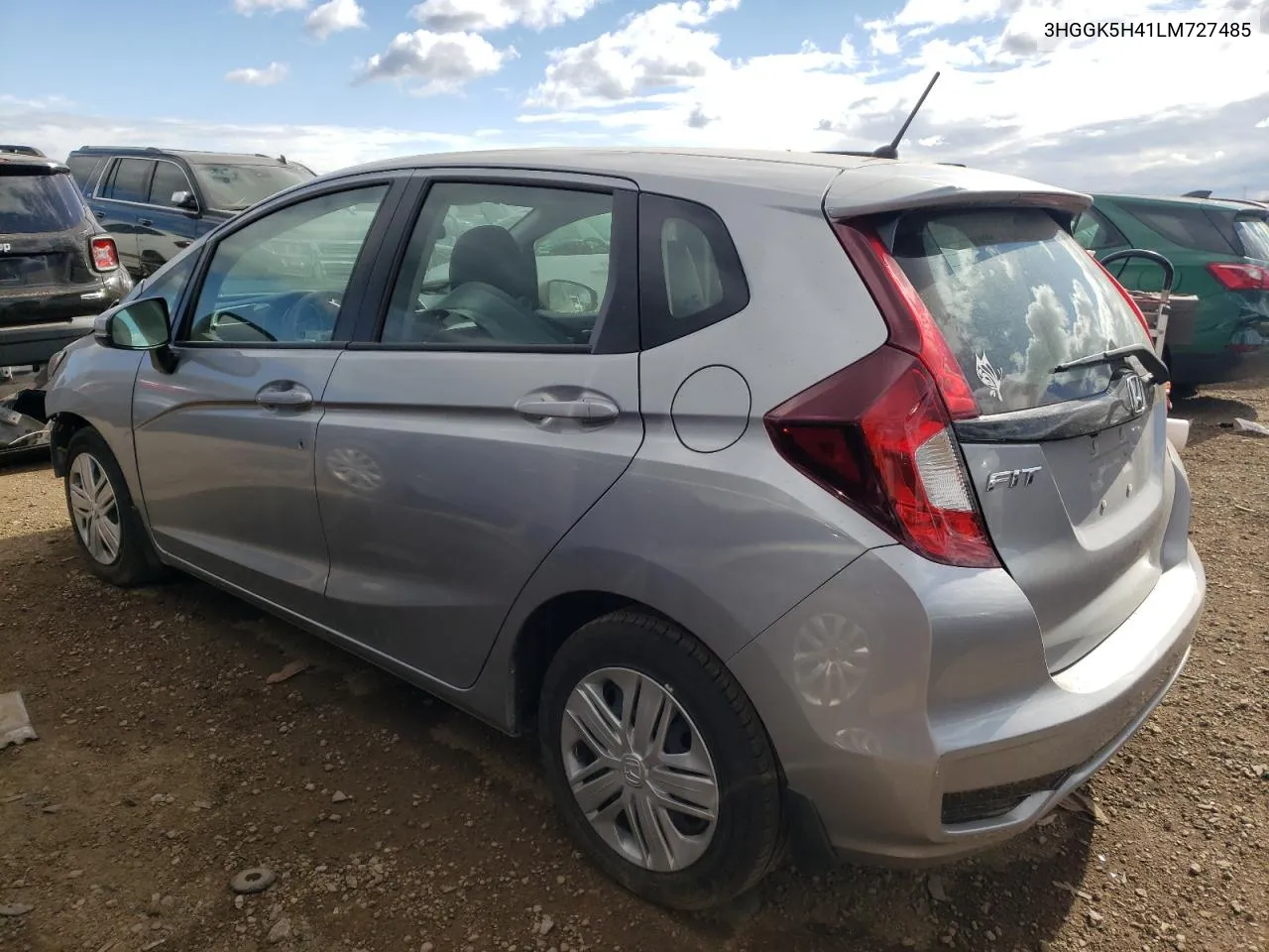 2020 Honda Fit Lx VIN: 3HGGK5H41LM727485 Lot: 74901564