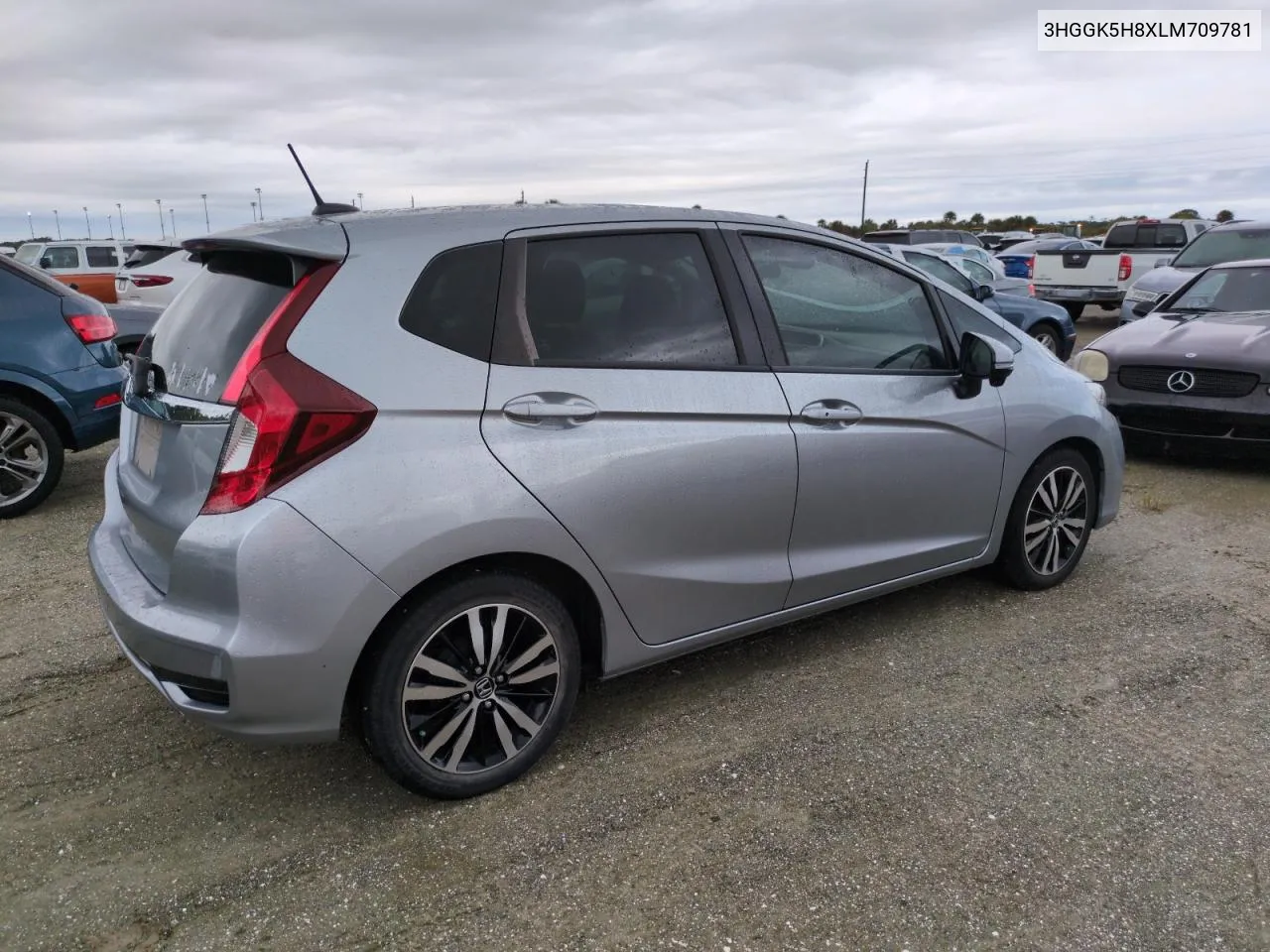 2020 Honda Fit Ex VIN: 3HGGK5H8XLM709781 Lot: 74961114