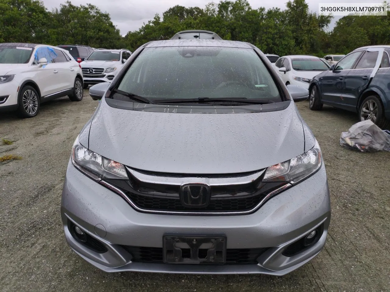 2020 Honda Fit Ex VIN: 3HGGK5H8XLM709781 Lot: 74961114