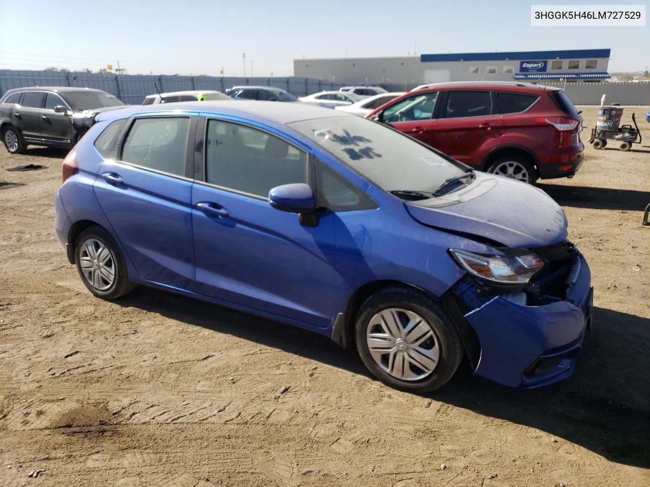 3HGGK5H46LM727529 2020 Honda Fit Lx