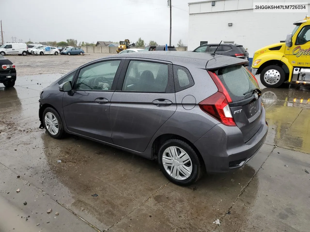 2020 Honda Fit Lx VIN: 3HGGK5H47LM726034 Lot: 76755684