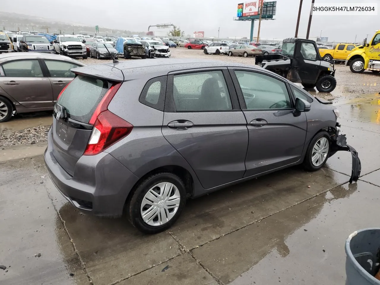 3HGGK5H47LM726034 2020 Honda Fit Lx