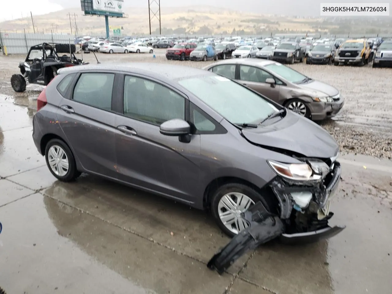 3HGGK5H47LM726034 2020 Honda Fit Lx