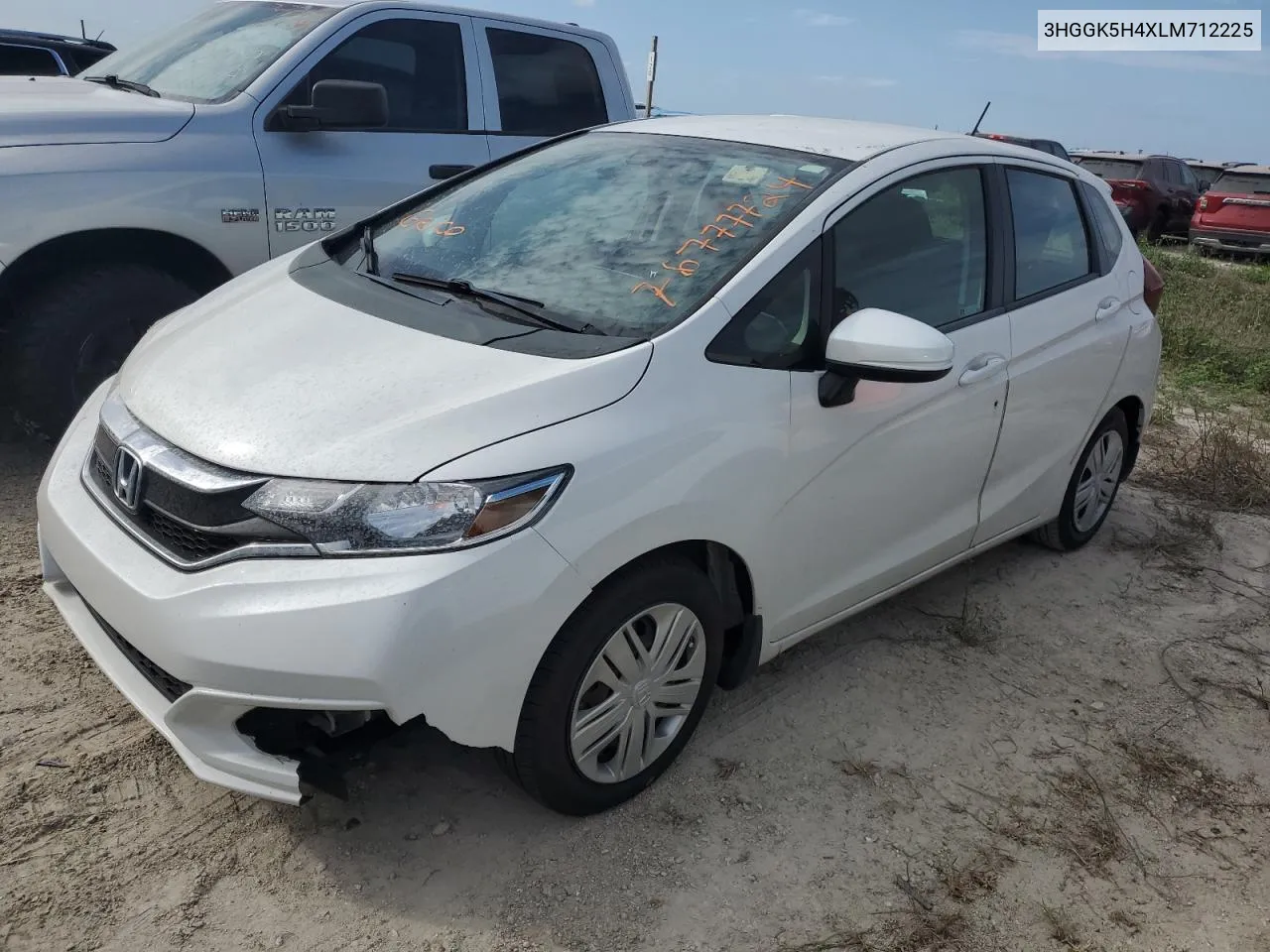 2020 Honda Fit Lx VIN: 3HGGK5H4XLM712225 Lot: 76777724