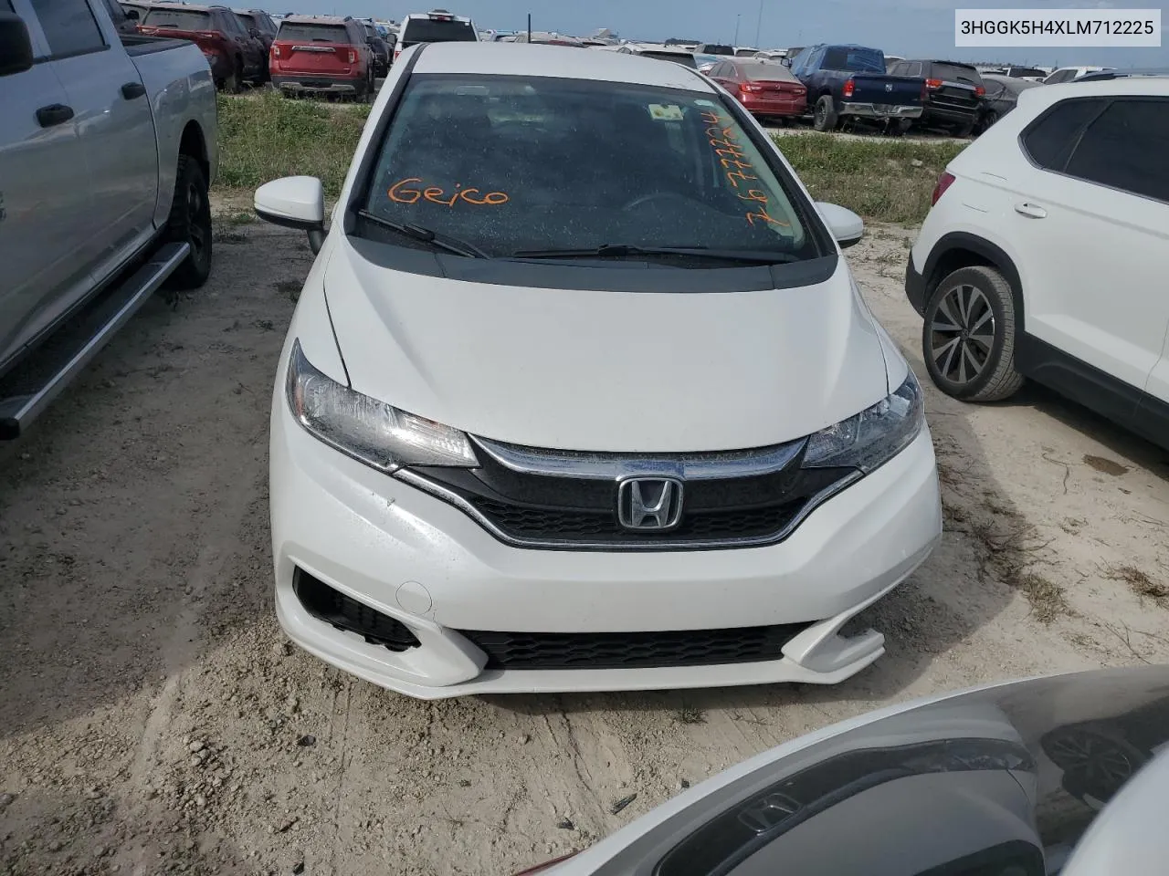 2020 Honda Fit Lx VIN: 3HGGK5H4XLM712225 Lot: 76777724