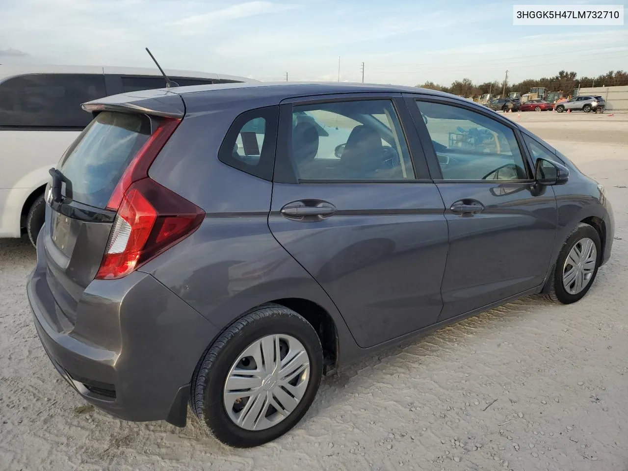 2020 Honda Fit Lx VIN: 3HGGK5H47LM732710 Lot: 77041014