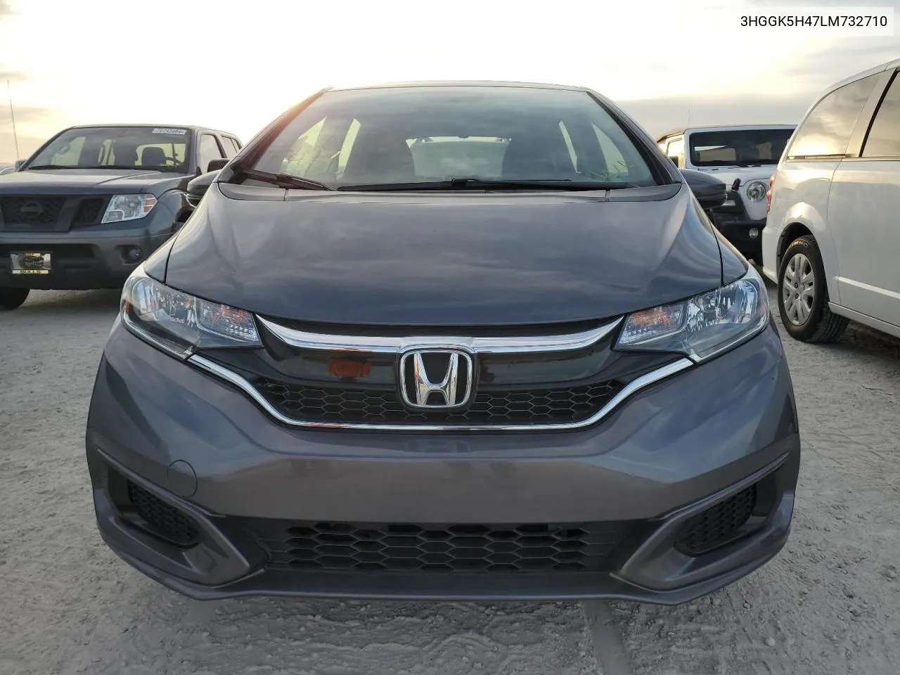 2020 Honda Fit Lx VIN: 3HGGK5H47LM732710 Lot: 77041014