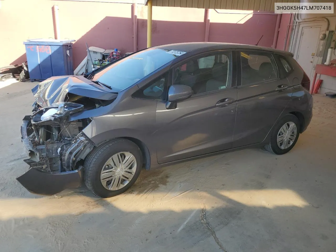 3HGGK5H47LM707418 2020 Honda Fit Lx