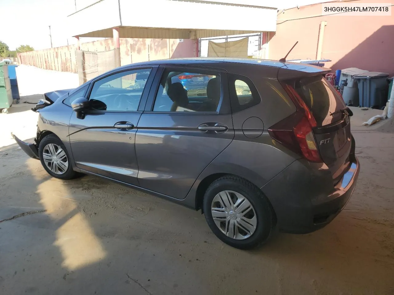 2020 Honda Fit Lx VIN: 3HGGK5H47LM707418 Lot: 77073754