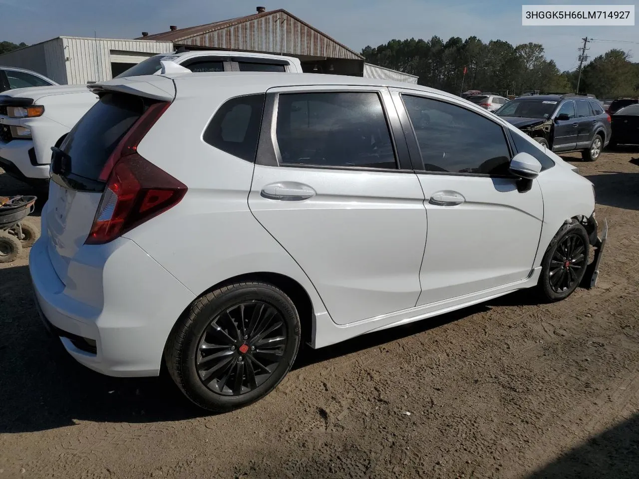 2020 Honda Fit Sport VIN: 3HGGK5H66LM714927 Lot: 77471164