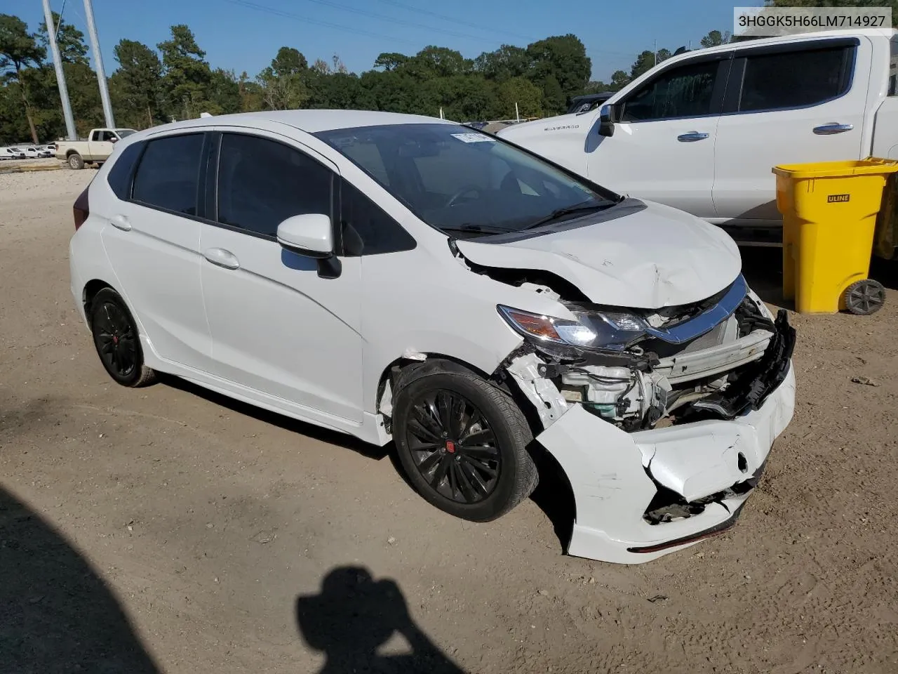 2020 Honda Fit Sport VIN: 3HGGK5H66LM714927 Lot: 77471164