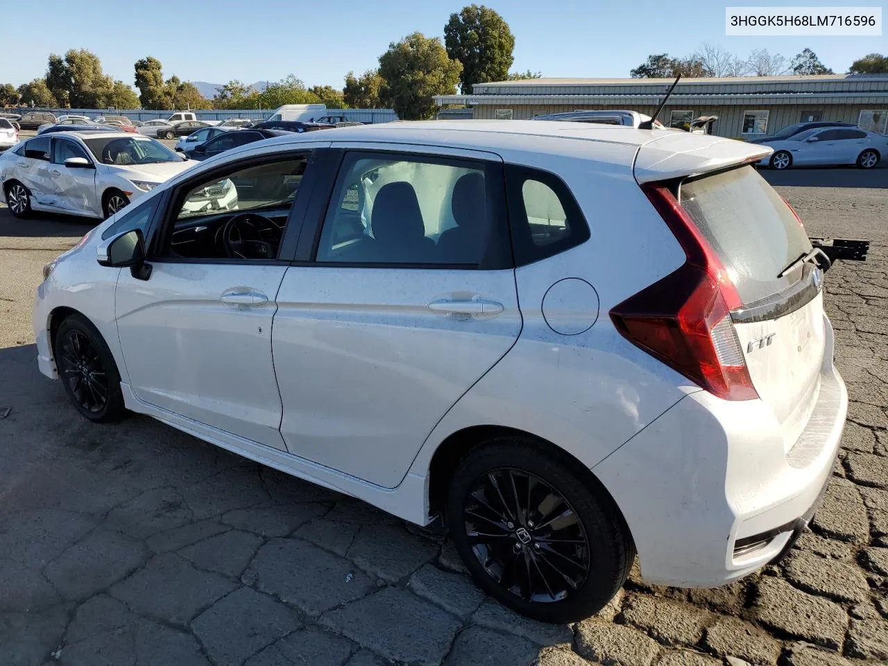 3HGGK5H68LM716596 2020 Honda Fit Sport