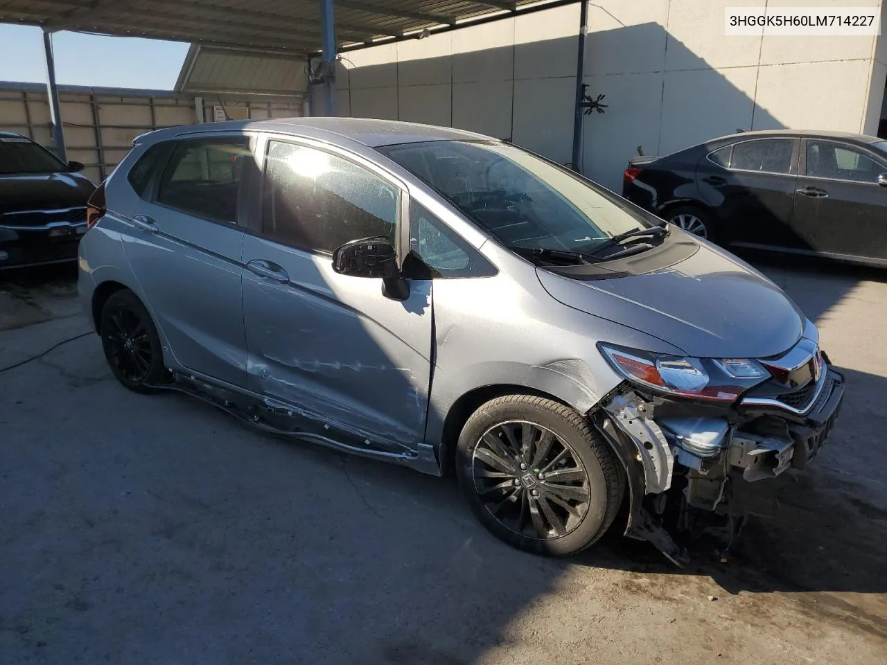 2020 Honda Fit Sport VIN: 3HGGK5H60LM714227 Lot: 77692174