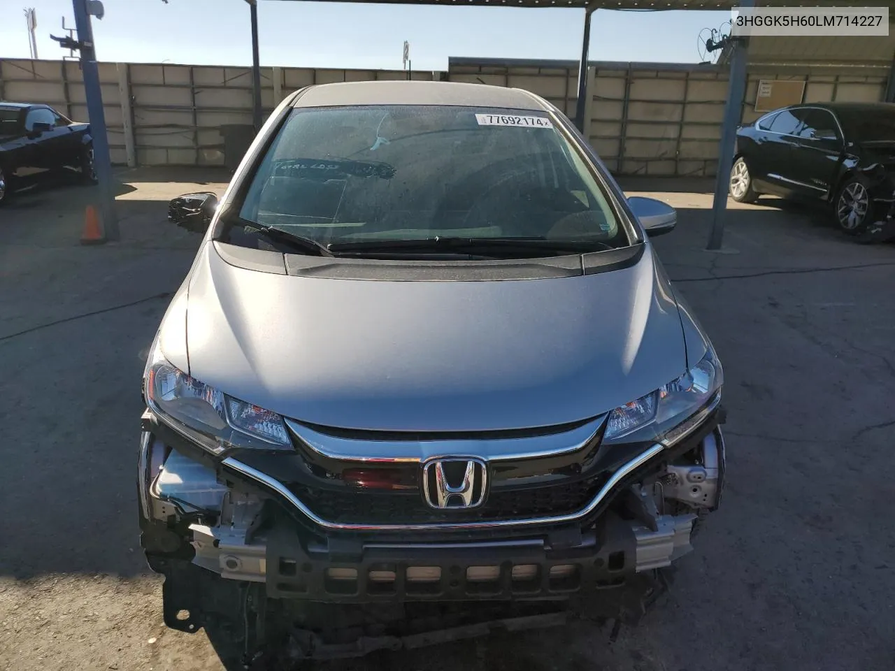 2020 Honda Fit Sport VIN: 3HGGK5H60LM714227 Lot: 77692174