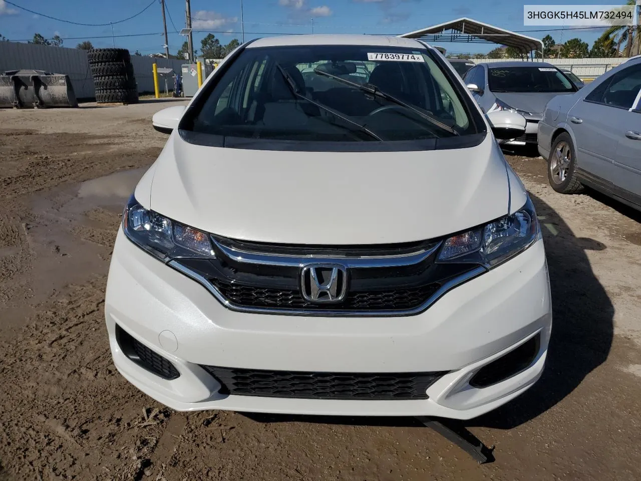 2020 Honda Fit Lx VIN: 3HGGK5H45LM732494 Lot: 77839774