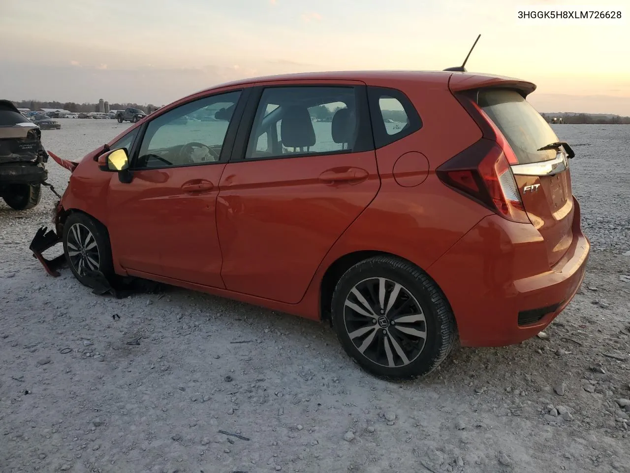 2020 Honda Fit Ex VIN: 3HGGK5H8XLM726628 Lot: 78318944